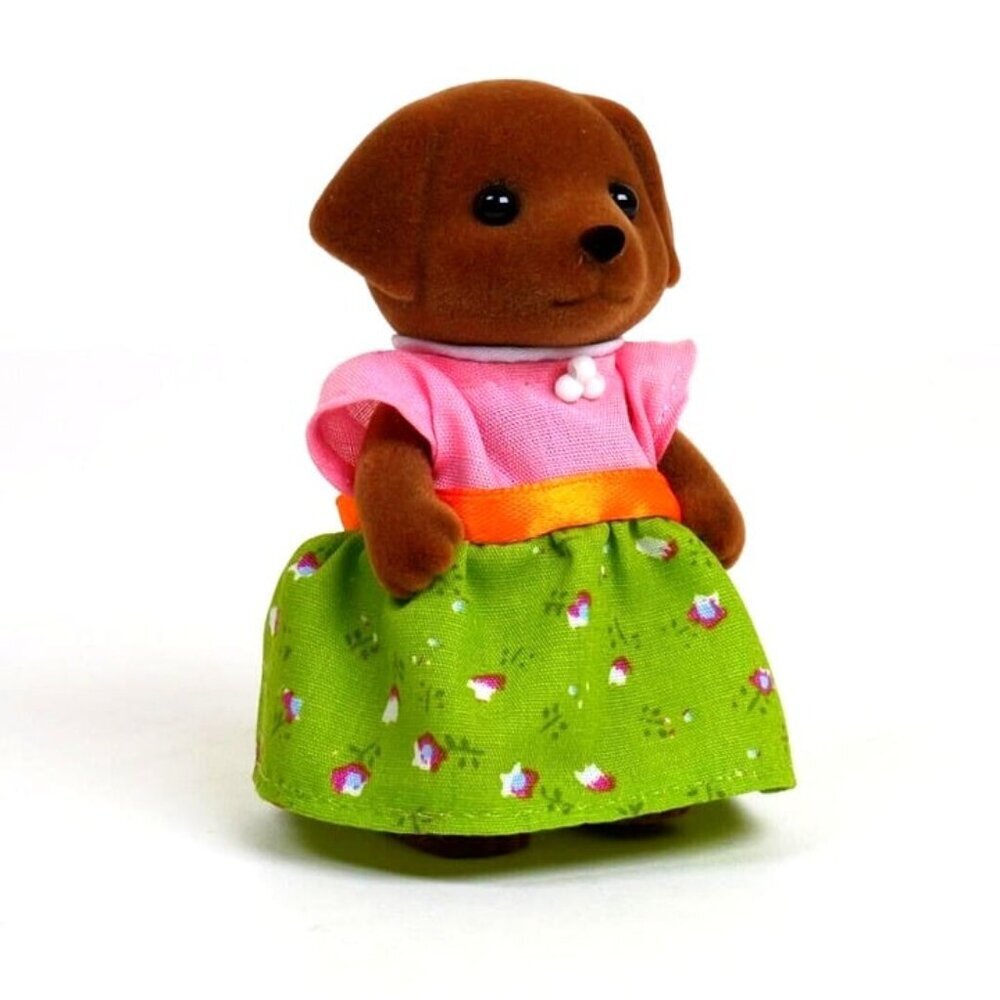 SOLD - Calico Critters Sylvanian Families Chocolate Labrador Mother - Picture 3 of 5